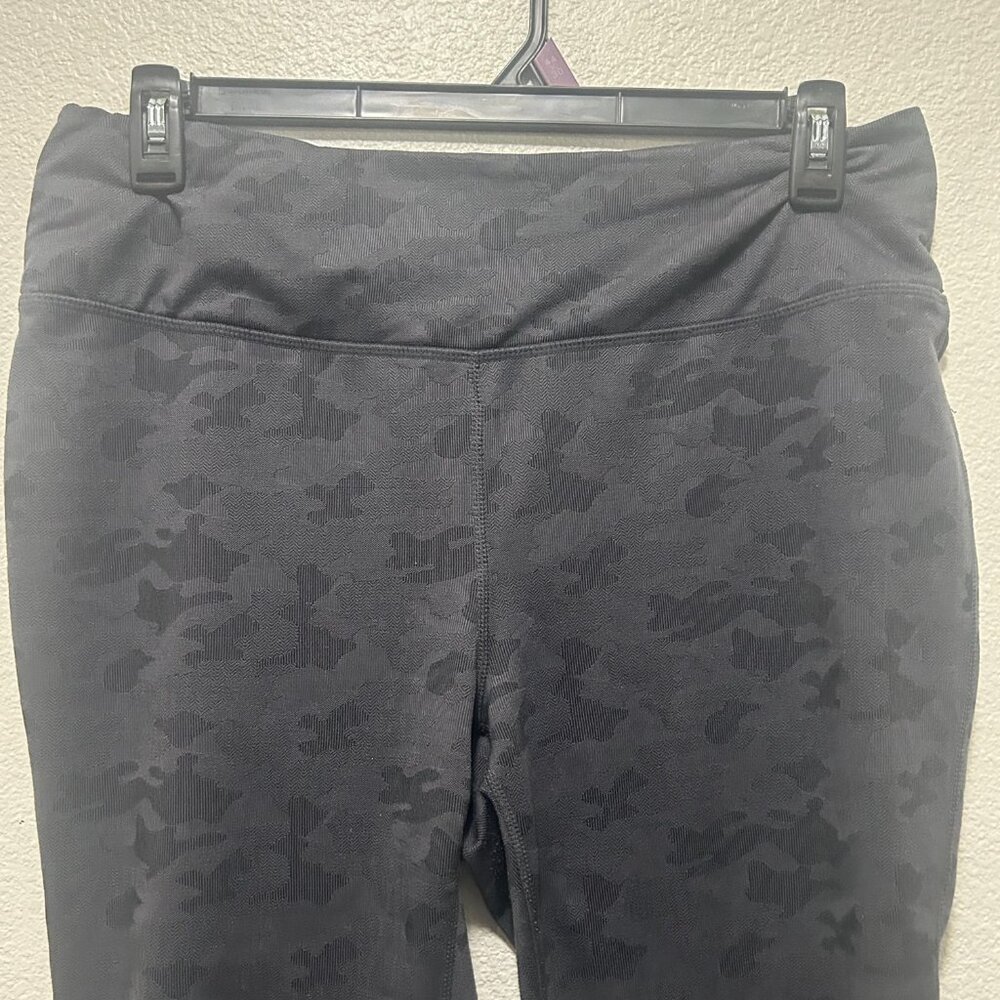 Danskin gray camo high rise leggings, XL
